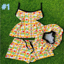 Load image into Gallery viewer, Fashion Sling Print Three Piece Set(AY1827)