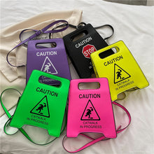 Load image into Gallery viewer, Creative stop sign no driving messenger bag(AB2064)