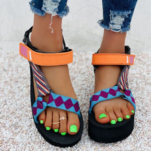 Load image into Gallery viewer, Lightly foamed flat large size beach sandals