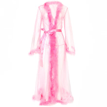 Load image into Gallery viewer, Sexy Plush Lace Long Nightdress