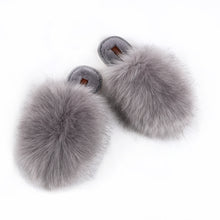 Load image into Gallery viewer, New fashion plush Baotou slippers (HPSD110)