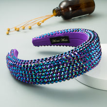 Load image into Gallery viewer, Hot selling flash diamond broad brim headband