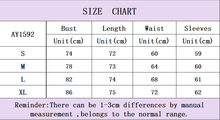 Load image into Gallery viewer, V-neck long-sleeved one-piece top(AY1592)