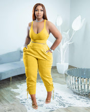 Load image into Gallery viewer, Candy color bandage leisure two-piece set AY2061