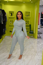 Load image into Gallery viewer, Casual Solid Color Slim Fit Long Sleeve Two Piece Set(AY1791)