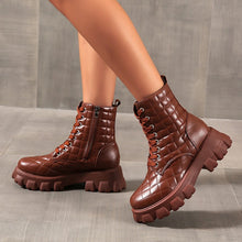 Load image into Gallery viewer, Rhombus round toe low-top Martin boots HPSD122