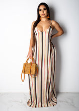 Load image into Gallery viewer, Casual loose print suspender Dress AY1936