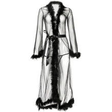 Load image into Gallery viewer, Sexy Plush Lace Long Nightdress