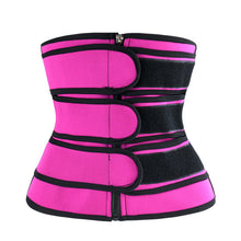 Load image into Gallery viewer, Belly shaper three-row velcro waistband(AE4064)