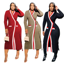 Load image into Gallery viewer, Webbing stitching long-sleeved jacket(AY1538)
