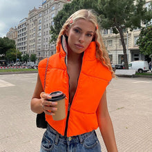 Load image into Gallery viewer, contrast color positive and negative two-wear sleeveless vest(AY1338)