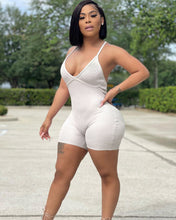 Load image into Gallery viewer, Pop suspender high quality pit strip Jumpsuit AY1951