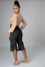 Load image into Gallery viewer, Hot tassel hole elastic jeans AY1899