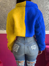 Load image into Gallery viewer, Personality stitching plush short coat(AY1583)