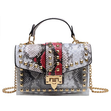 Load image into Gallery viewer, Graffiti transparent jelly bag(AB2054)