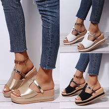 Load image into Gallery viewer, Thick bottom car line flip flops (HPSD068)