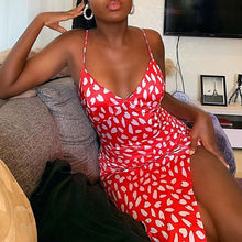 Load image into Gallery viewer, Sexy Slit Slim Sling Dress(AY1771)