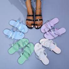 Load image into Gallery viewer, Hot round head colorful slippers