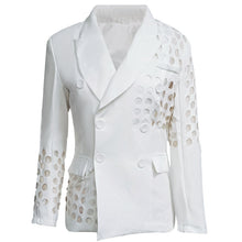 Load image into Gallery viewer, Fashion cutout blazer top