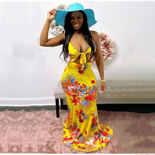 Load image into Gallery viewer, Hot selling sexy print bandage dress AY1967
