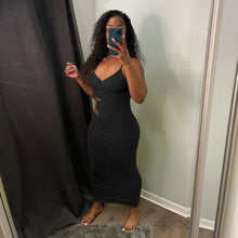 Load image into Gallery viewer, Sexy solid color suspender dress(AY1957)