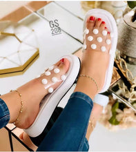 Load image into Gallery viewer, Fashion thick bottom transparent sandals(HPSD193)