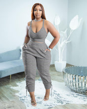 Load image into Gallery viewer, Candy color bandage leisure two-piece set AY2061