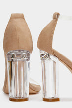 Load image into Gallery viewer, Fashion transparent buckle high heels(HPSD200)