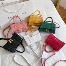 Load image into Gallery viewer, Bright leather letters casual shoulder bag(AB2055)