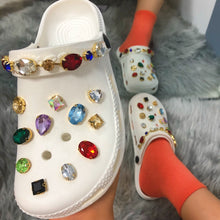 Load image into Gallery viewer, Explosive style jewel hole shoes women flat sandals(HPSD093)