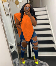 Load image into Gallery viewer, Fashion Solid Color V-Breasted Shirt Top(AY1806)