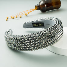 Load image into Gallery viewer, Hot selling flash diamond broad brim headband