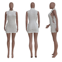 Load image into Gallery viewer, Sexy Bubble Sleeveless Dress(AY1959)