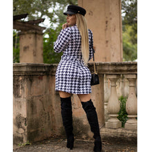 Load image into Gallery viewer, V-neck tight-fitting hip dress (including belt) AY1620