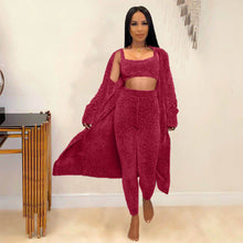 Load image into Gallery viewer, Solid color leisure three-piece suit(AY1520)