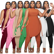 Load image into Gallery viewer, Fashion irregular two-piece set(AY1637)