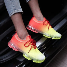 Load image into Gallery viewer, Tie-dye casual flying woven air cushion mesh breathable running shoes(HPSD090)
