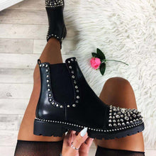 Load image into Gallery viewer, Rivet fashion short boots Martin boots(HPSD147)