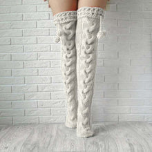 Load image into Gallery viewer, Ball over the knee plus long socks(A11185)