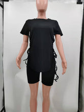 Load image into Gallery viewer, Fashion sexy split strap two-piece suit AY1896