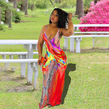 Load image into Gallery viewer, Printed sexy women's dress AY2929
