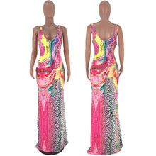 Load image into Gallery viewer, Printed sexy women's dress AY2929
