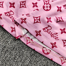 Load image into Gallery viewer, Children's printed short skirt set AY3014
