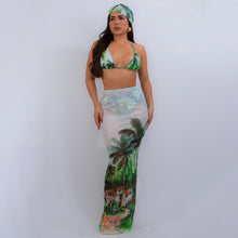 Load image into Gallery viewer, Fashionable women's swimsuit three piece set AY3654
