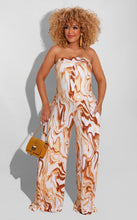 Load image into Gallery viewer, Printed one piece wide leg pants AY2946
