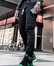 Load image into Gallery viewer, Casual men's fashion denim overalls AY3399
