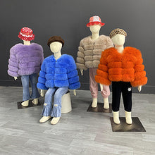 Load image into Gallery viewer, Hot selling children's fur coat AY3248

