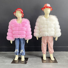 Load image into Gallery viewer, Hot selling children's fur coat AY3248
