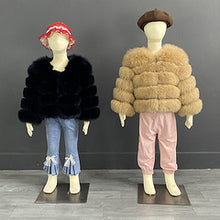 Load image into Gallery viewer, Hot selling children's fur coat AY3248
