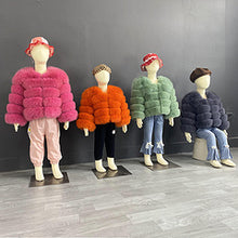 Load image into Gallery viewer, Hot selling children's fur coat AY3248
